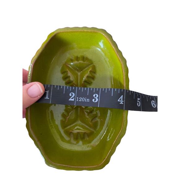 Mid Century Modern Charmouth 60's Ash Tray Trinket Dish 6"L x 4"W - Picture 10 of 12